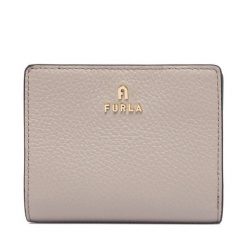 Portfel Furla. Brązowe portfele damskie Furla, bez wzorów. Za 629.99 zł.