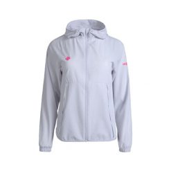 Lekka kurtka wiatrówka ENNA, oddychająca i wodoodporna z kapturem. Czerwone kurtki przeciwdeszczowe damskie IZAS, z kapturem. Za 278.22 zł.