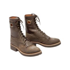 Wysokie botki model lacer 564. Brązowe buty zimowe męskie POOL'S, z gumy, bez zapięcia. Za 871.28 zł.