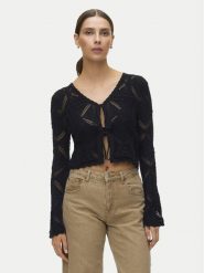 Vero Moda Kardigan Lola 10337188 Czarny Regular Fit. Czarne kardigany damskie Vero Moda, xl, bez wzorów, z bawełny. Za 139.99 zł.