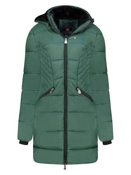 ANAPURNA Płaszcz pikowany "Beeana" w kolorze zielonym rozmiar: XXL. Zielone płaszcze damskie ANAPURNA, xxl, bez wzorów. Za 292.20 zł.