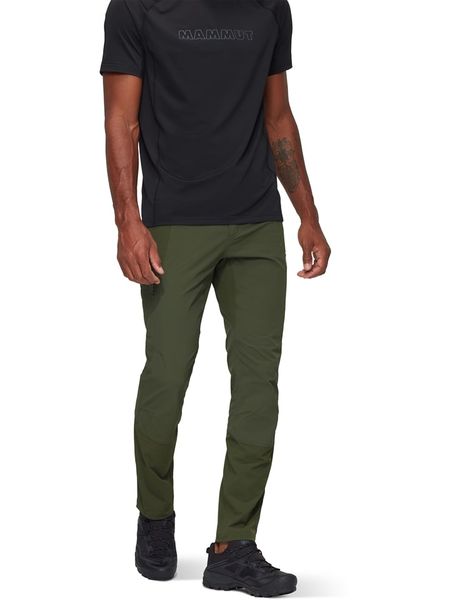 Mammut Spodnie funkcyjne "Ducan" w kolorze khaki rozmiar: 48. Brązowe spodnie materiałowe męskie Mammut, bez wzorów, z materiału, sportowe. Za 269.95 zł.