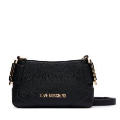 Torebka LOVE MOSCHINO. Czarne listonoszki damskie Love Moschino, bez wzorów, bez dodatków. Za 919.99 zł.
