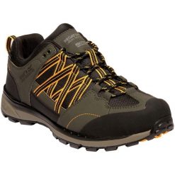 Buty trekkingowe dla mężczyzn Regatta SAMARIS II LOW. Zielone buty trekkingowe męskie Regatta, bez zapięcia. Za 249.99 zł.