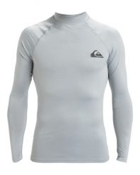 Koszulka surfingowa z długim rękawem UPF 50 dla Mężczyzn EVERYDAY Szary. Szare koszulki męskie z długim rękawem Quiksilver, m, z elastanu. Za 201.08 zł.