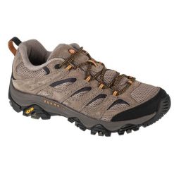 Buty trekkingowe męskie Merrell Moab 3 Ventilator. Brązowe buty trekkingowe męskie MERRELL, z materiału, bez zapięcia. Za 557.00 zł.