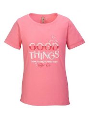 G.I.G.A. DX by KILLTEC Koszulka "GS 48" w kolorze różowym rozmiar: 42. Różowe bluzki damskie G.I.G.A. DX by KILLTEC, bez wzorów, z bawełny, bez kołnierzyka, bez ramiączek. Za 74.99 zł.