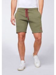 Chiemsee Szorty dresowe "Funchal" w kolorze khaki rozmiar: S. Brązowe szorty męskie Chiemsee, z dresówki, bez kołnierzyka. Za 109.78 zł.