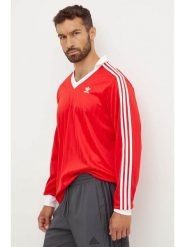 Adidas Koszulka polo w kolorze czerwonym rozmiar: L. Czerwone koszulki polo męskie Adidas, l, bez wzorów, bez ramiączek. Za 156.60 zł.