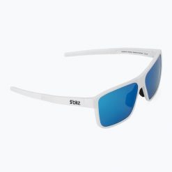 Okulary przeciwsłoneczne Bliz A008. Białe okulary przeciwsłoneczne męskie Bliz, ze lnu. Za 309.99 zł.