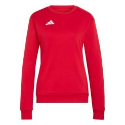Bluza damska adidas Entrada 26 Sweat Top. Białe bluzy bez kaptura damskie Adidas, s, bez wzorów, z bawełny, bez ramiączek. Za 134.99 zł.
