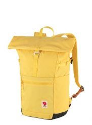 Plecak miejski Fjallraven High Coast Foldsack 24 - mellow yellow. Żółte plecaki damskie Fjällräven, bez wzorów, z materiału, biznesowe. Za 499.00 zł.