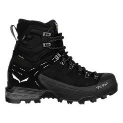 Damskie buty trekkingowe Salewa Ortles Ascent Mid Gtx. Czarne obuwie trekkingowe damskie Salewa, na zimę. Za 1,379.85 zł.