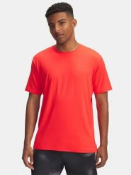 Under Armour Koszulka sportowa "Vanish Energy" w kolorze pomarańczowym rozmiar: XL. Pomarańczowe t-shirty sportowe męskie Under Armour, xl, z materiału, bez ramiączek, outdoorowe. Za 118.28 zł.