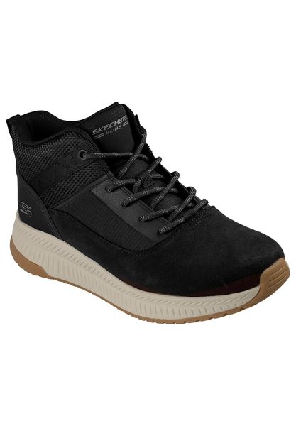 Buty sportowe męskie Skechers Bobs Squad 4-urban Ridge. Czarne buty sportowe na co dzień męskie Skechers, z materiału, bez zapięcia, na fitness i siłownię. Za 490.00 zł.