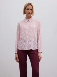 BGN Koszula w kolorze jasnoróżowym rozmiar: 36. Różowe koszule damskie BGN, bez wzorów, bez kołnierzyka, bez ramiączek. Za 56.53 zł.