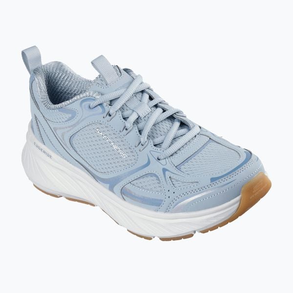 Buty damskie SKECHERS Edgeride Power Flow. Niebieskie buty sportowe na co dzień damskie Skechers, bez wzorów. Za 229.50 zł.