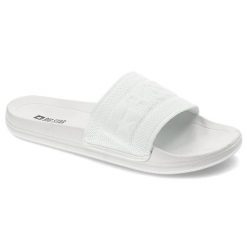 Białe Klapki Big Star Wodoodporne Buty Damskie. Białe klapki damskie Big Star, bez wzorów, bez obcasa. Za 81.99 zł.