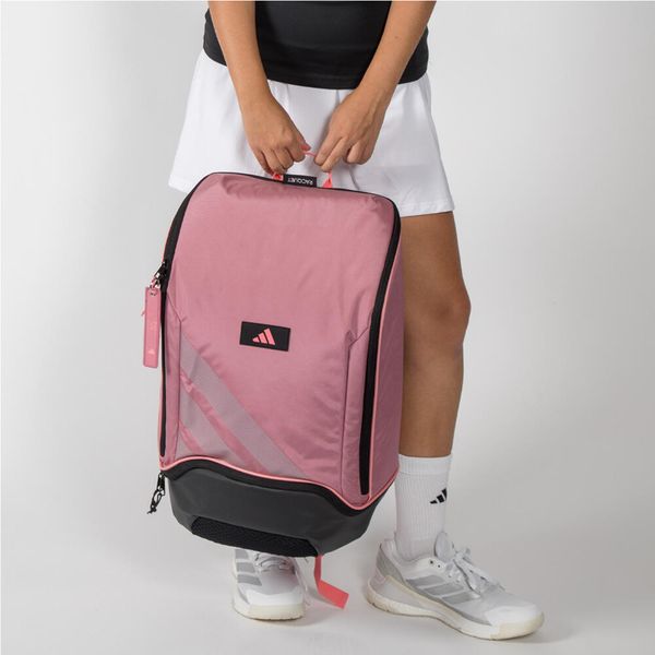 Plecak do padla Adidas - Backpack PROTOUR 2026. Czarne plecaki damskie Adidas, bez wzorów, sportowe. Za 348.00 zł.