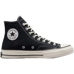 Buty sportowe Converse Chuck 70 Canvas. Czarne buty sportowe na co dzień męskie Converse, z materiału, bez zapięcia, trekkingowe. Za 404.35 zł.