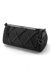 Torba rowerowa Compactbar. Czarne torebki klasyczne damskie ROCKBROS, bez wzorów, z materiału, bez dodatków. Za 69.99 zł.