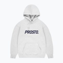 Bluza męska PROSTO Fuss Hoodie. Szare bluzy bez kaptura męskie Prosto., m. Za 219.99 zł.