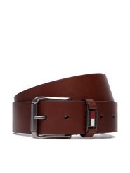 Tommy Jeans Pasek Tjm Tommy Roller Buckle 4.0 AM0AM14460 Brązowy. Brązowe paski męskie Tommy Jeans, bez wzorów, z jeansu. Za 209.99 zł.