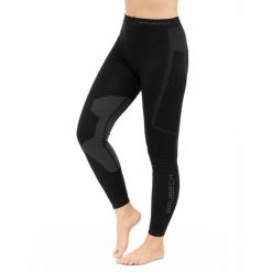 Legginsy termoaktywne Damskie Brubeck DRY. Czarne bielizna termoaktywna damska Brubeck, m, bez wzorów, z dzianiny. Za 109.99 zł.