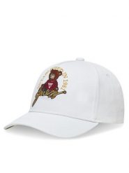 Guess Czapka z daszkiem H5RZ09 WO08O Biały. Białe czapki dziecięce Guess, z aplikacjami, z bawełny. Za 69.99 zł.