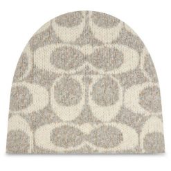 Czapka Coach. Brązowe czapki zimowe damskie Coach. Za 319.99 zł.