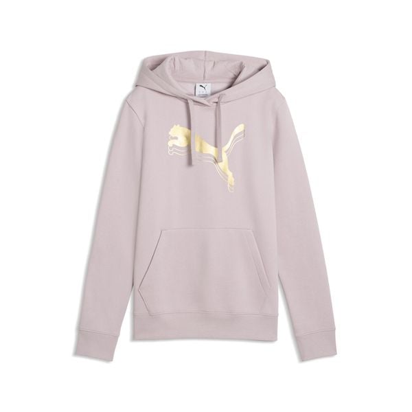 Damska bluza z kapturem ESS METALLIC PUMA. Czerwone bluzy z kapturem damskie Puma, na jesień, s, z bawełny. Za 249.00 zł.