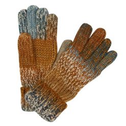 Damskie Rękawiczki Dzianinowe Frosty Gloves VI. Szare rękawiczki damskie Regatta, bez wzorów, z dzianiny. Za 41.99 zł.