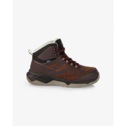 Unisex wysokie buty outdoorowe Kilpi PITON HIGH WP-U. Brązowe buty trekkingowe męskie Kilpi, z nylonu, bez zapięcia, trekkingowe. Za 360.09 zł.
