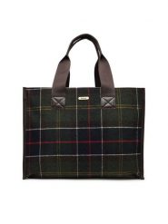 Barbour Torebka Turnberry Tartan LBA0424OL91 Zielony. Zielone torebki klasyczne damskie Barbour, bez wzorów, z materiału, bez dodatków. Za 489.99 zł.