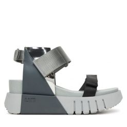 Sandały United Nude. Szare sandały damskie United Nude, bez wzorów, bez obcasa, na koturnie. Za 1,049.00 zł.