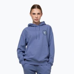 Bluza damska Pitbull Gentle But Wild Sweatshirt Hooded. Niebieskie bluzy z kapturem damskie PITBULL, l, z bawełny. Za 219.99 zł.