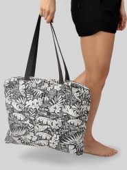 Brunotti Torba "Toundra" w kolorze czarno-białym na zakupy - 55 x 40 x 3,5 cm rozmiar: onesize. Białe shopper bag damskie BRUNOTTI, bez wzorów, z bawełny, na ramię, bez dodatków. Za 73.99 zł.