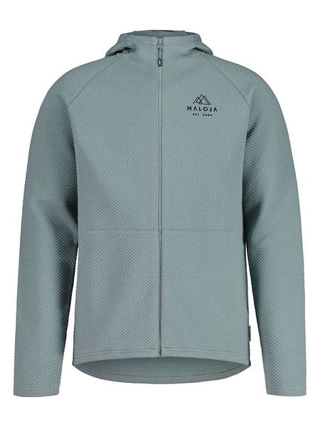 Maloja Bluza "PietroM." w kolorze szarozielonym rozmiar: XS. Szare bluzy z kapturem męskie Maloja, xs. Za 253.54 zł.