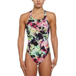 Strój pływacki jednoczęściowy damski Nike Hydrastrong Multi Print Fastback. Stroje jednoczęściowe damskie Nike, l, bez wzorów. Za 209.99 zł.