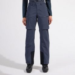 Spodnie narciarskie damskie Odlo X-ALP 3L. Niebieskie spodnie materiałowe damskie Odlo, bez wzorów, z elastanu. Za 1,614.99 zł.