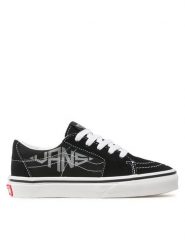 Vans Tenisówki Sk8-Low VN0A7Q5LN421 Czarny. Czarne buty sportowe chłopięce Vans, ze skóry, bez zapięcia. Za 139.99 zł.