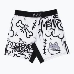 Spodenki treningowe MANTO Debza. Białe szorty sportowe męskie Manto, na fitness i siłownię. Za 179.99 zł.