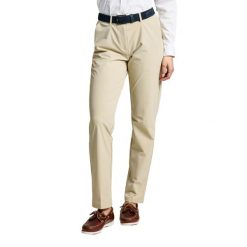 Spodnie Chino Slam Ws Tech Damskie. Brązowe spodnie materiałowe damskie SLAM, bez wzorów, z materiału, klasyczne. Za 484.99 zł.