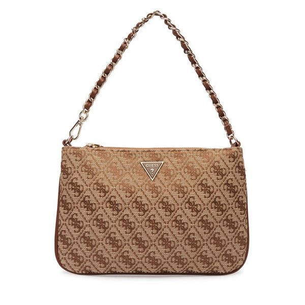 Torebka Guess. Brązowe torebki klasyczne damskie Guess, z aplikacjami, bez dodatków. Za 269.99 zł.
