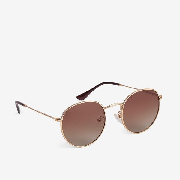 Okulary przeciwsłoneczne Coqui One Size. Brązowe okulary przeciwsłoneczne damskie Coqui, okrągłe. Za 114.99 zł.