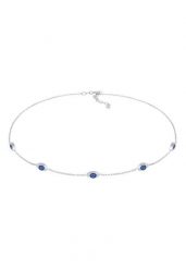 Elli Ladies Choker Evil Eye Trend Blogger z emalią w pozłacanym srebrze 925 Sterling Silver Naszyjniki 1 ct Damski. Szare naszyjniki damskie Elli, pozłacane. Za 293.99 zł.