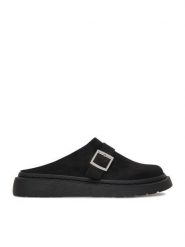 DeeZee Klapki CEO-HY7010-7 Czarny. Czarne klapki damskie DeeZee, bez wzorów, z materiału, bez obcasa. Za 139.99 zł.