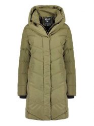 Geographical Norway Płaszcz pikowany "Djamila" w kolorze khaki rozmiar: XXL. Brązowe płaszcze damskie Geographical Norway, xxl, bez wzorów. Za 237.73 zł.