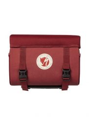 Torba na kierownicę Fjallraven/Specialized Handlebar Bag - ox red. Czerwone torebki klasyczne damskie Fjällräven, bez wzorów, z materiału, bez dodatków. Za 313.49 zł.