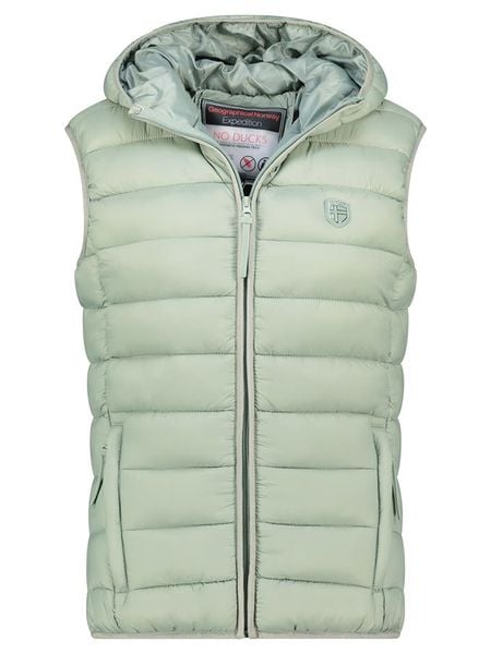 Geographical Norway Kamizelka pikowana "Vatikotal" w kolorze miętowym rozmiar: XXL. Zielone kamizelki damskie Geographical Norway, xxl. Za 183.15 zł.